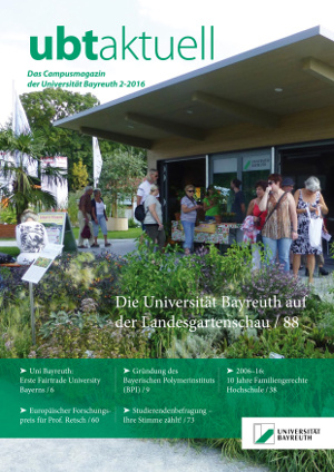 Cover UBT Aktuell, Universität Bayreuth