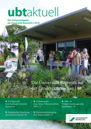 Cover UBT Aktuell, Universität Bayreuth