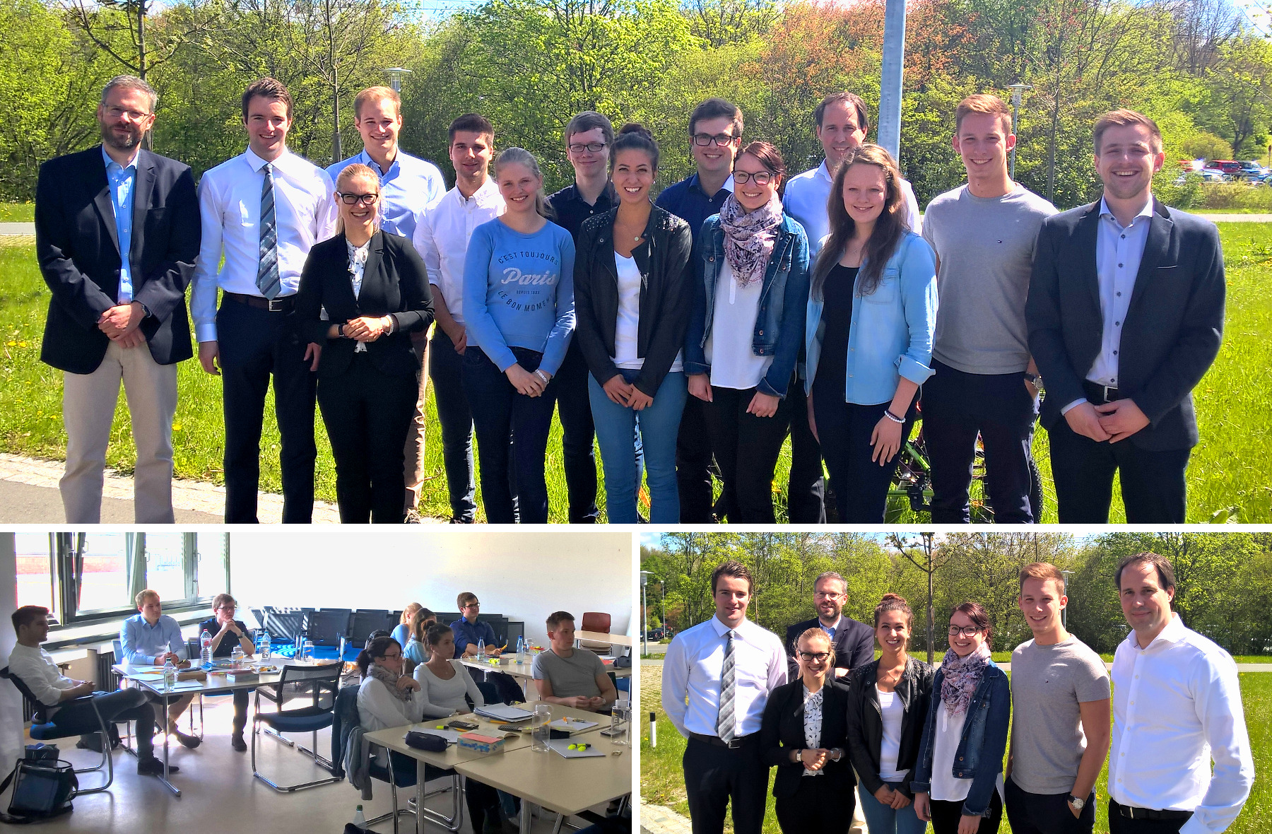 Die Teilnehmer der EY AuditChallenge 2016, Universität Bayreuth