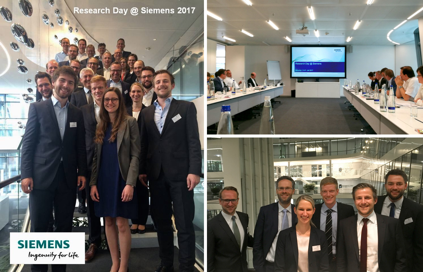 Siemens Research Day, Universität Bayreuth